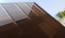 Increased luminosity with corten TaliAlive and Talia Open by Nuovadefim Orsogril