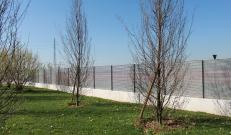 Talia fence sophisticated louvered profiles design by Nuova Defim Orsogril