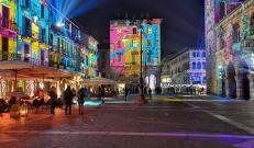 Città dei Balocchi Como: la magia delle luci in Piazza Duomo